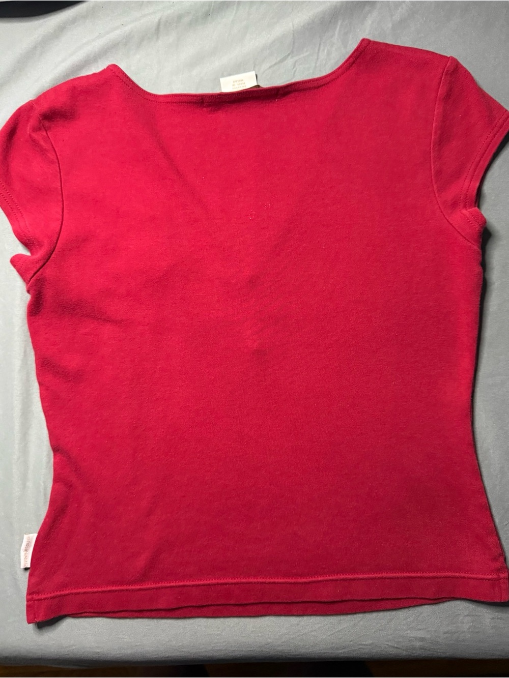 Antigua Sport Boston Red Sox Red V-Neck T-Shirt Women's Medium MLB Embroidered - Picture 7 of 7